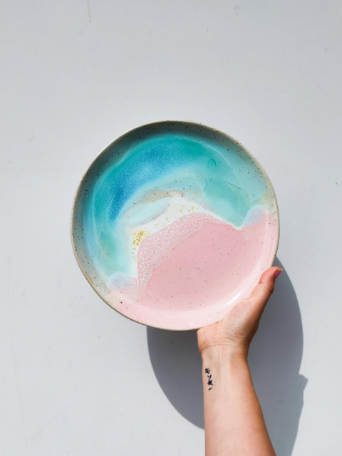 Talerz obiadowy WAVE CALIFORNIA