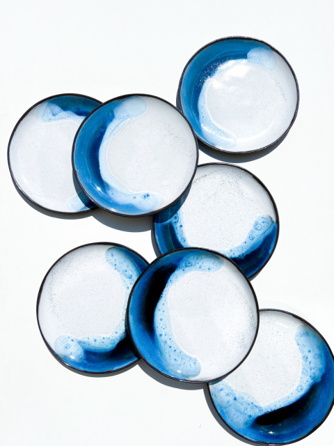 Talerz obiadowy WAVE ARCTIC