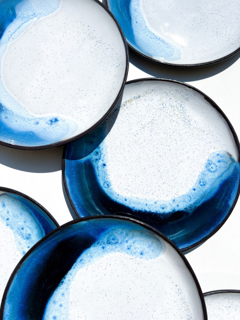 Talerz obiadowy WAVE ARCTIC