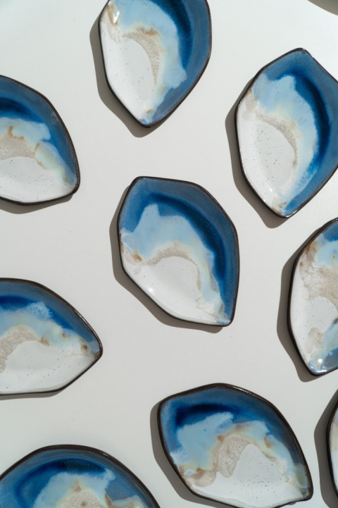 Small Platter WAVE ARCTIC