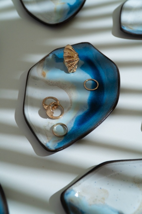 Small Platter WAVE ARCTIC