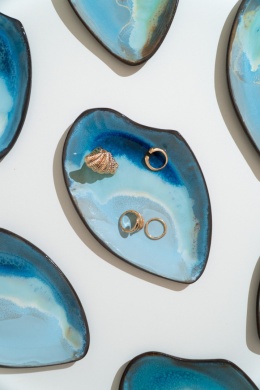 Small Platter WAVE OCEAN