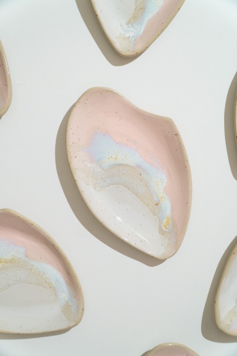 Small Platter WAVE PINK