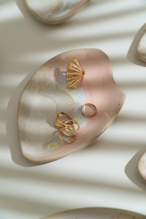 Small Platter WAVE PINK