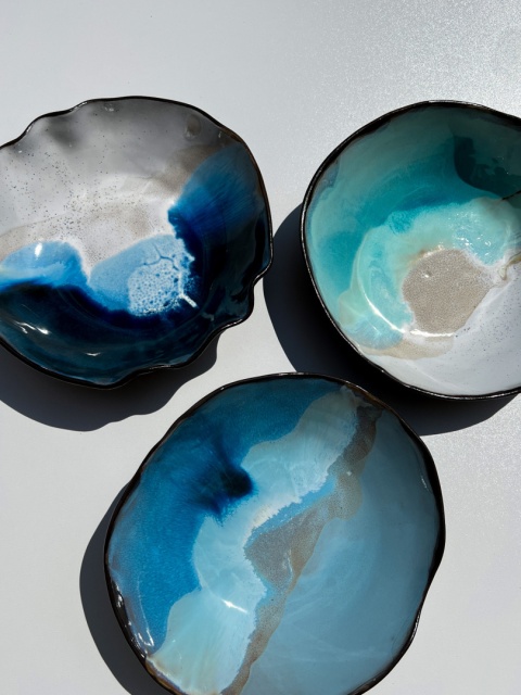 WAVE HAWAII salad bowl