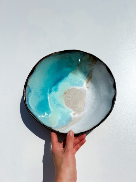 WAVE HAWAII salad bowl