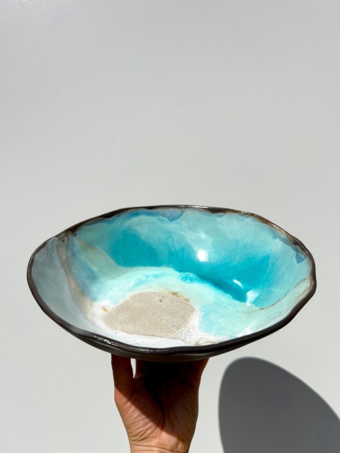 WAVE HAWAII salad bowl