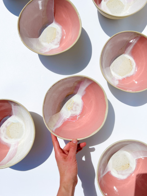 Miska Ramen WAVE PINK