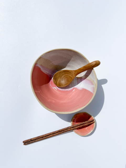 Miska Ramen WAVE PINK