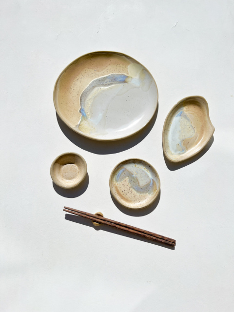 SINGLE SUSHI SET SAND