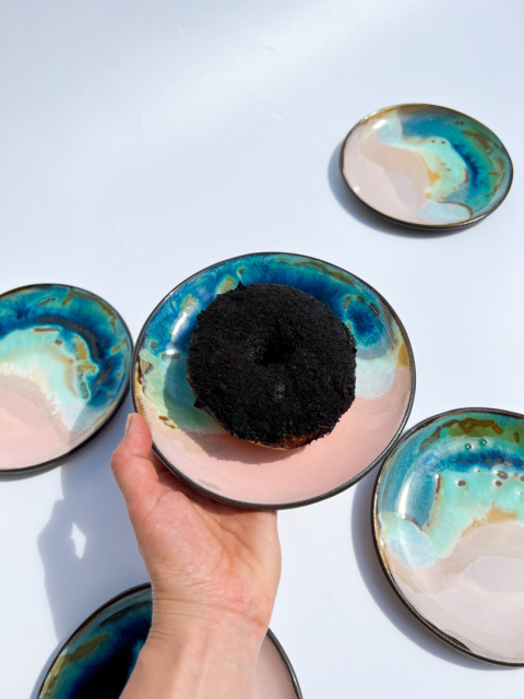 Talerz deserowy WAVE BALI