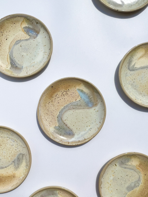 Talerz deserowy WAVE SAND